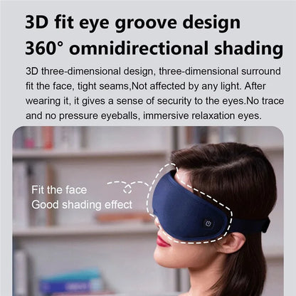 CKGO Y08 Multi-frequency Vibration Eye Massager Ice and Hot Compress Eye Mask