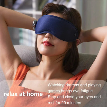 CKGO Y08 Multi-frequency Vibration Eye Massager Ice and Hot Compress Eye Mask