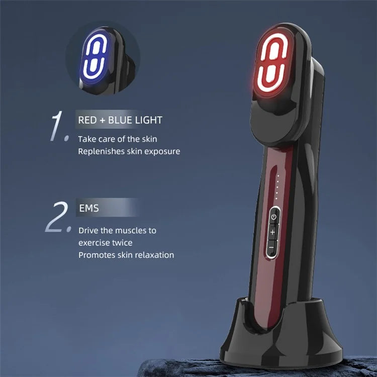 ST-1502 Multifunction Electric Comb EMS Microcurrent Meridian Massage Brush
