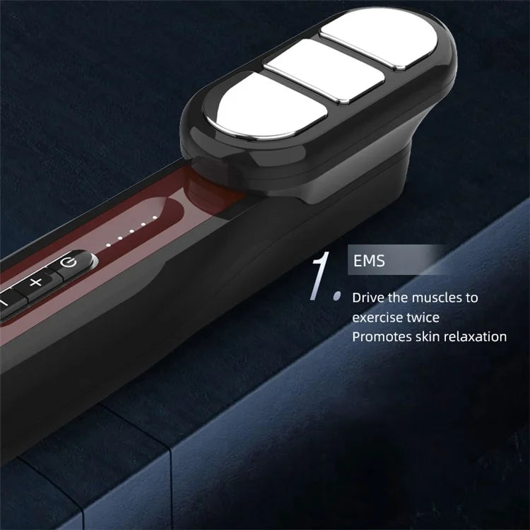 ST-1502 Multifunction Electric Comb EMS Microcurrent Meridian Massage Brush