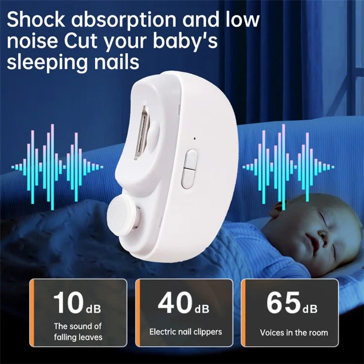 Automatic Nail Clipper 2 In-1 Electric Nail Polisher Baby Nail Clipper