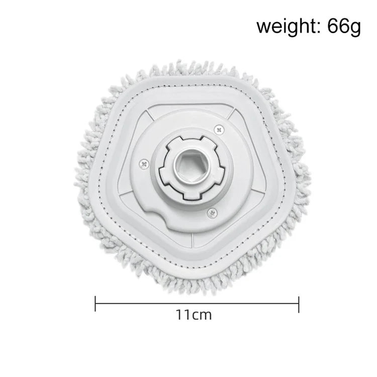 For Dreame W10 / W10 Pro Mop Cloth Sweeping Robot Replacement Mop Pad Integrated with Base
