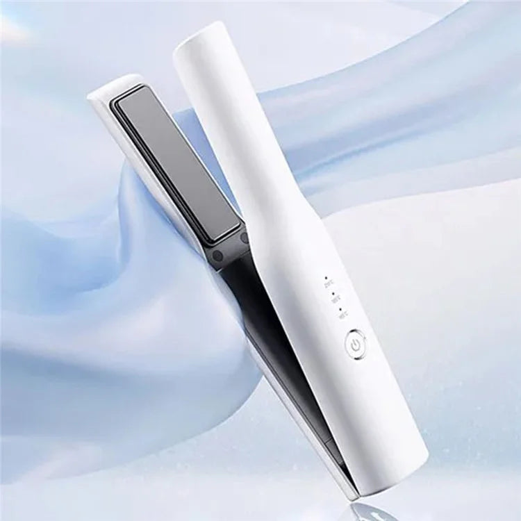 XIAOMI MIJIA MFZXQ02ZΗM Cordless Flat Iron Hair Straightener and Curler Travel Hair Straightening Curling Iron
