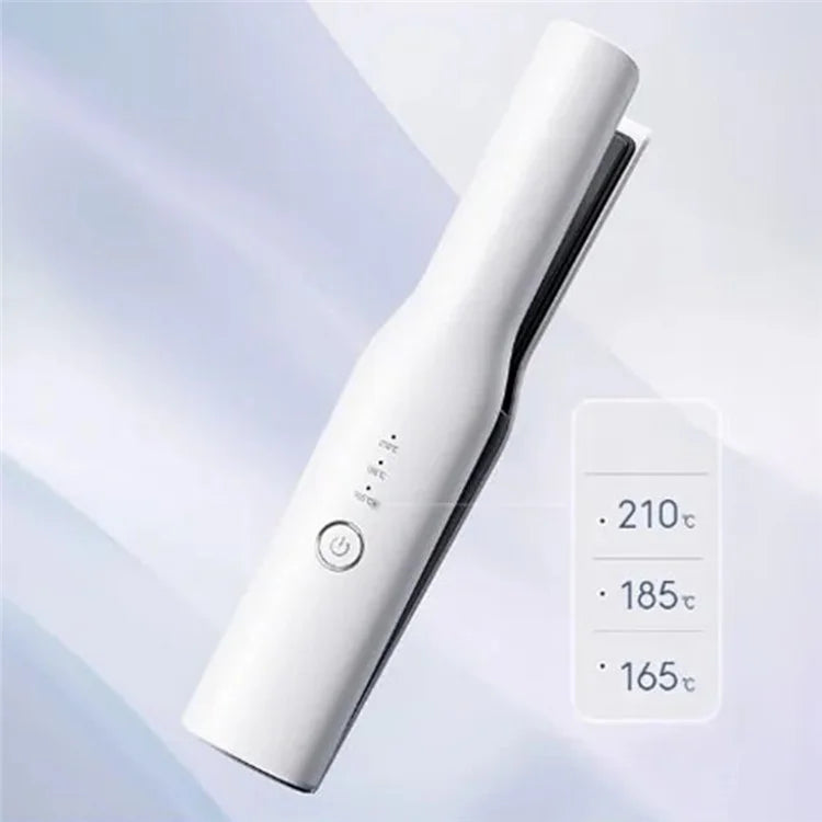XIAOMI MIJIA MFZXQ02ZΗM Cordless Flat Iron Hair Straightener and Curler Travel Hair Straightening Curling Iron