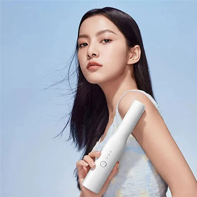 XIAOMI MIJIA MFZXQ02ZΗM Cordless Flat Iron Hair Straightener and Curler Travel Hair Straightening Curling Iron