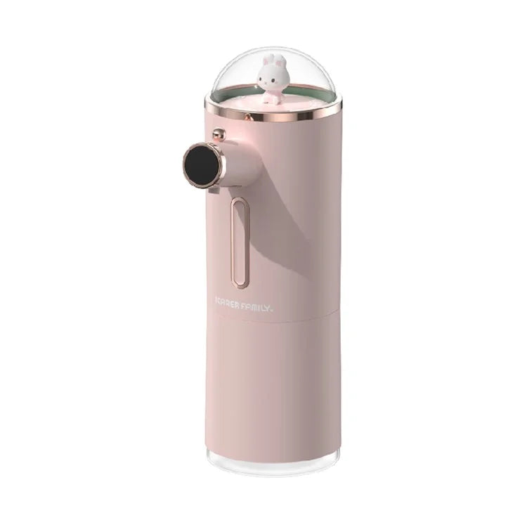 ICARER FAMILY Auto Portable Soap Dispenser - Battery Powered Smart Foam Hand Washer for Kids, Home