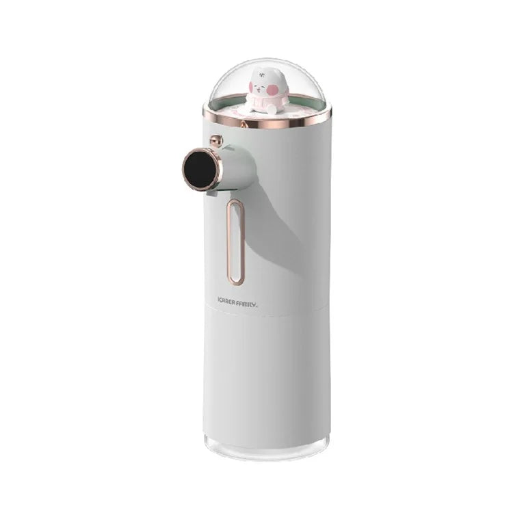ICARER FAMILY Auto Portable Soap Dispenser - Battery Powered Smart Foam Hand Washer for Kids, Home