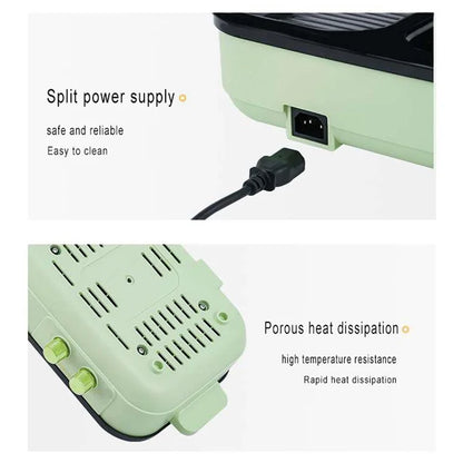 DYG-05 Electric Hot Pot with Grill 2 in 1 Indoor Non-Stick Shabu Shabu Hot Pot (No FDA Certification)