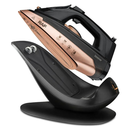 RAF R.1305 EU Plug Steamer Iron Handheld Garment Steam Ironing Machine with 3 Temperature Modes