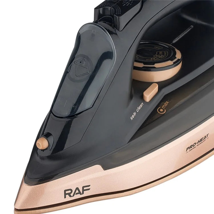 RAF R.1305 EU Plug Steamer Iron Handheld Garment Steam Ironing Machine with 3 Temperature Modes