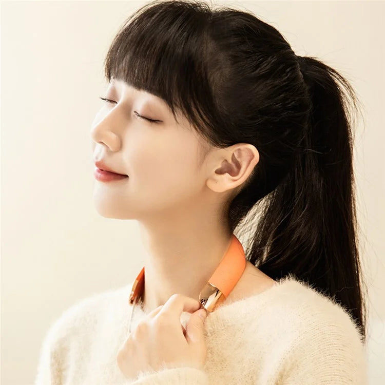 N1 2-in-1 5000mAh Fast Heating Cartoon Cat Hand Warmer Hot Compress Neckband