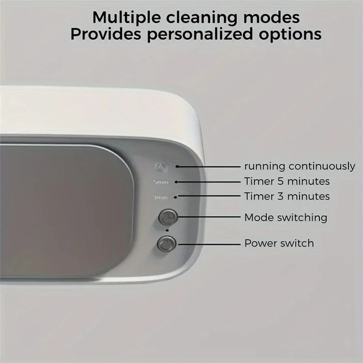 S700 Glasses Ultrasonic Cleaning Machine Vibration Cleaner Jewelry Washing Tool