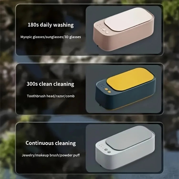 S700 Glasses Ultrasonic Cleaning Machine Vibration Cleaner Jewelry Washing Tool