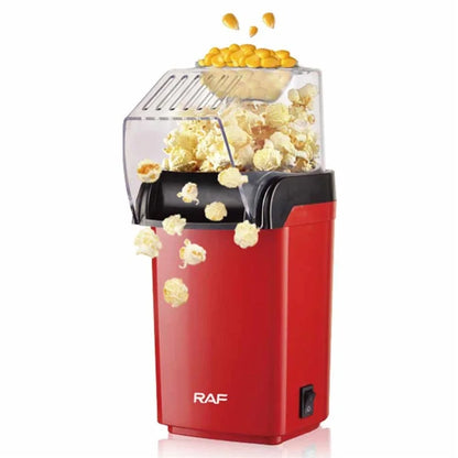 RAF R.9014 EU Adapter Fast Hot Air Popcorn Popper DIY Popcorn Maker with Measuring Cup (No FDA, BPA-Free)