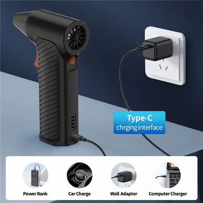 CFG-1 Violent Hair Dryer Handheld High-Speed Motor Wind Blower Dust Cleaner