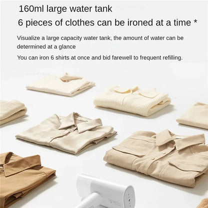 XIAOMI MIJIA MJGTJ02LF 1300W Handheld Garment Steamer Portable Ironing Machine, CN Standard Plug
