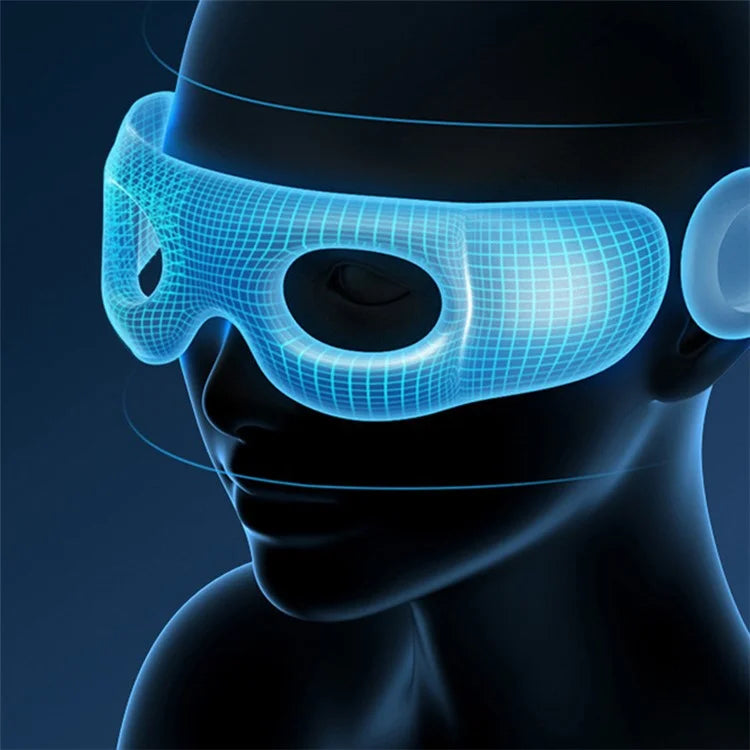 HY011 Bluetooth Music Folding Electric Eye Massager Hot Compress Foldable Eye Care Device