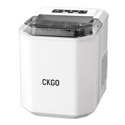 CKGO 12-G Ice Maker Household Ice Machine Self-Cleaning Small Ice Cube Maker