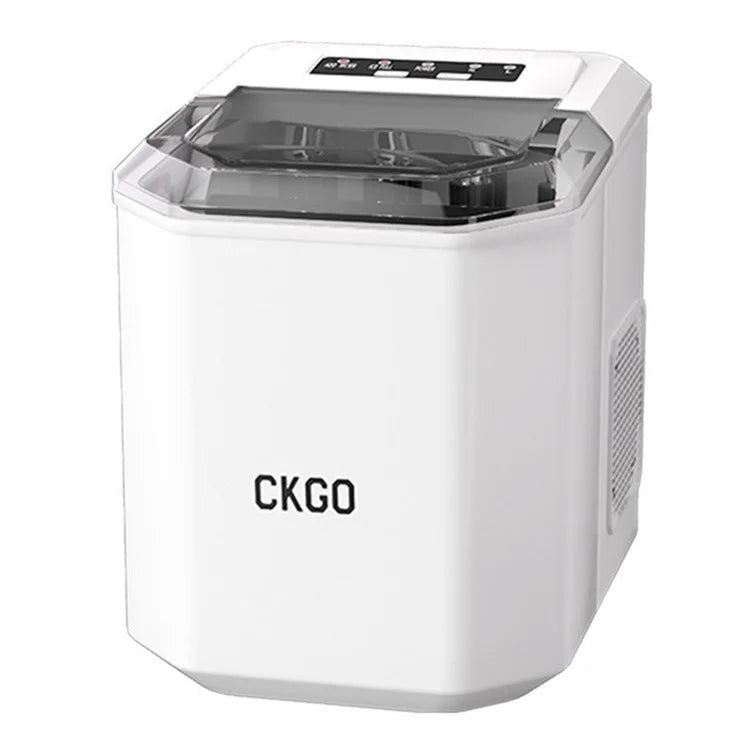 CKGO 12-G Ice Maker Household Ice Machine Self-Cleaning Small Ice Cube Maker