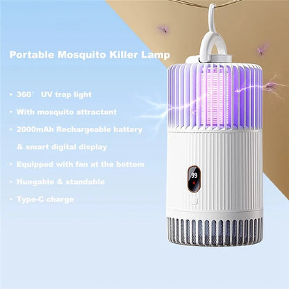 XIAOMIYOUPIN QUALITELL K3 Portable Mosquito Killer Lamp with Power Display