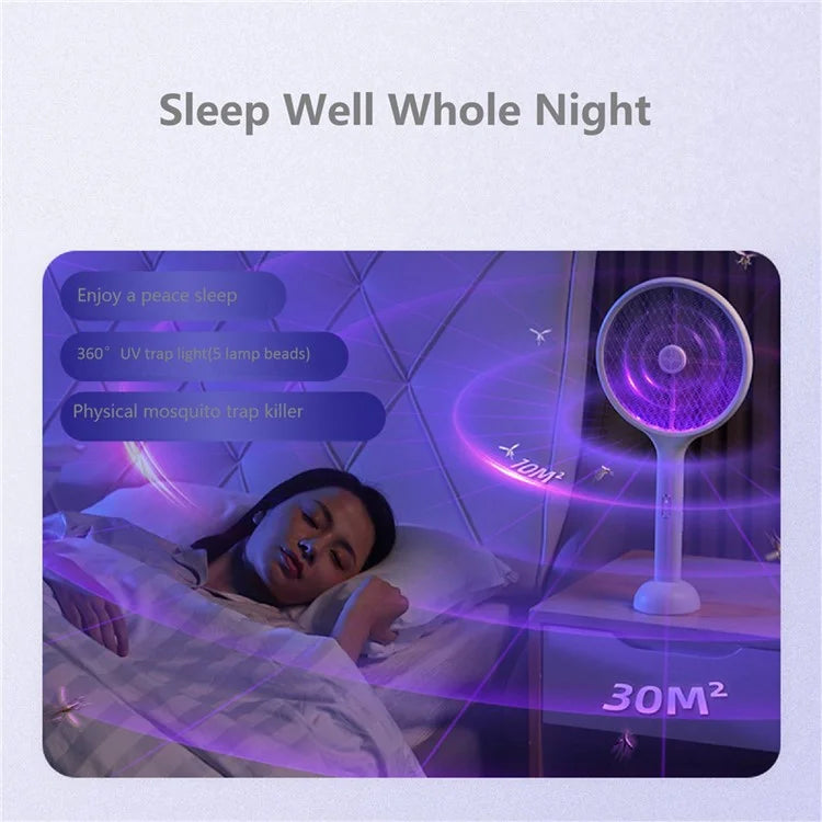 XIAOMIYOUPIN QUALITELL E2 Electric Mosquito Swatter Wall-mounted Fly Killer Lamp