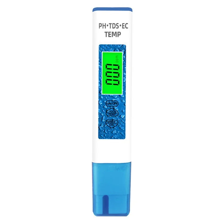 4-in-1 PH TDS EC TEMP Test Pen Portable Water Quality Monitor Tester