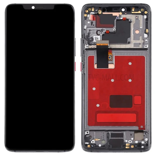 OEM Grade S OLED Screen and Digitizer Assembly + Frame Replacement Part (without Logo) for Huawei Mate 20 Pro