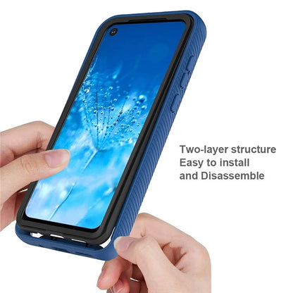 For Samsung Galaxy S20 Plus 4G / 5G Transparent Acrylic + PC Back Cover TPU Frame Anti-drop Cell Phone Case
