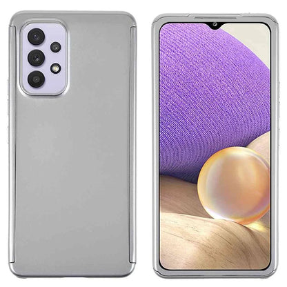Slim Phone Case for Samsung Galaxy A32 5G Anti-Drop Phone Shell Scratch Resistance Protective Cover with Tempered Glass Screen Protector