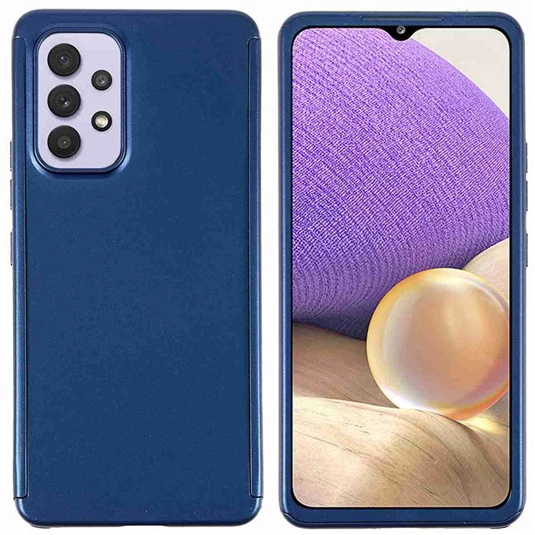 Slim Phone Case for Samsung Galaxy A32 5G Anti-Drop Phone Shell Scratch Resistance Protective Cover with Tempered Glass Screen Protector