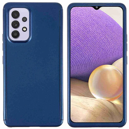 Slim Phone Case for Samsung Galaxy A32 5G Anti-Drop Phone Shell Scratch Resistance Protective Cover with Tempered Glass Screen Protector