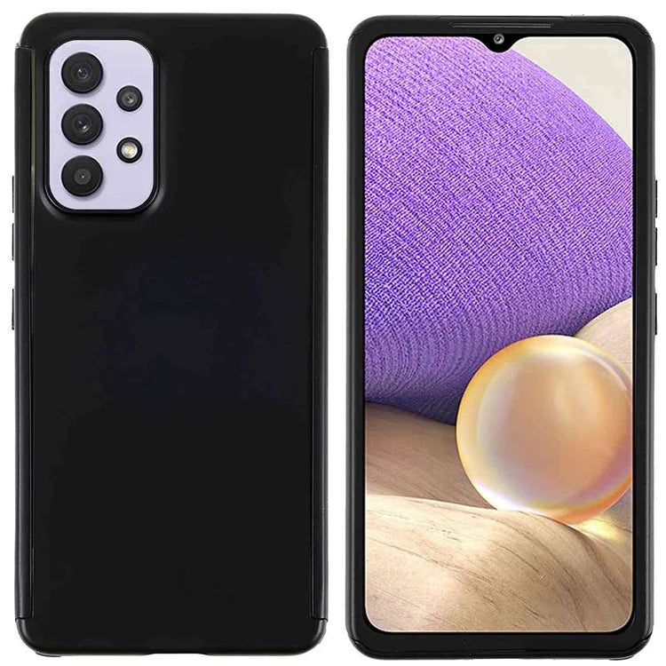 Slim Phone Case for Samsung Galaxy A32 5G Anti-Drop Phone Shell Scratch Resistance Protective Cover with Tempered Glass Screen Protector