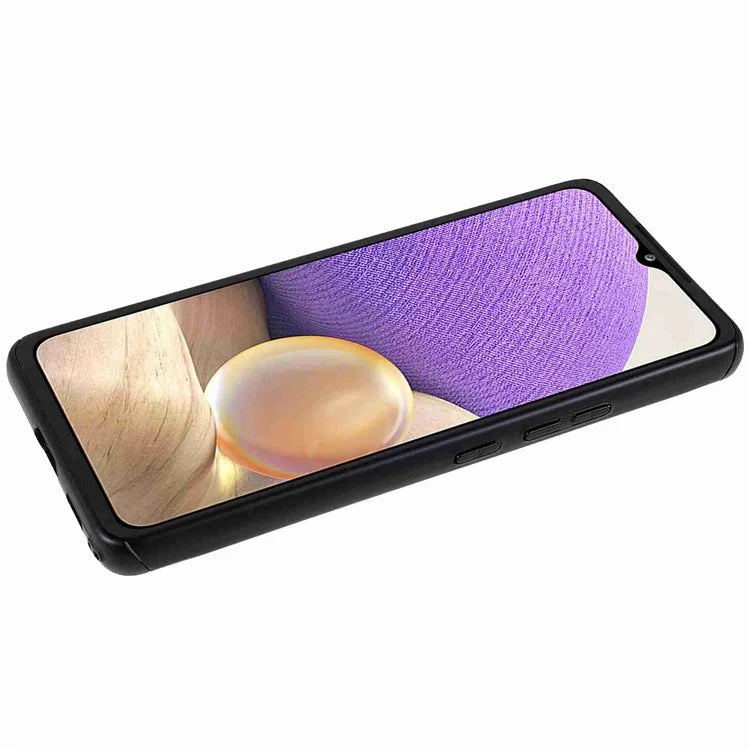Slim Phone Case for Samsung Galaxy A32 5G Anti-Drop Phone Shell Scratch Resistance Protective Cover with Tempered Glass Screen Protector