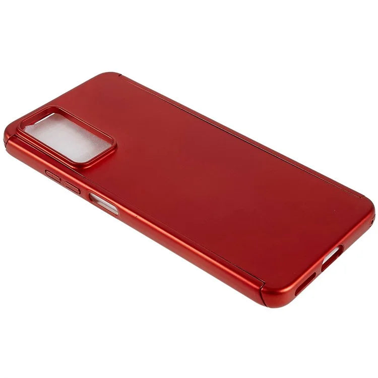 For Xiaomi Redmi Note 11 Pro 4G (MediaTek)  /  Note 11 Pro 5G (Qualcomm)  /  Note 11 Pro+ 5G Phone Case Shockproof Slim Cover with Tempered Glass Screen Protector