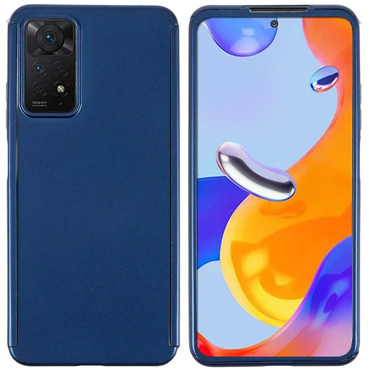 For Xiaomi Redmi Note 11 Pro 4G (MediaTek)  /  Note 11 Pro 5G (Qualcomm)  /  Note 11 Pro+ 5G Phone Case Shockproof Slim Cover with Tempered Glass Screen Protector