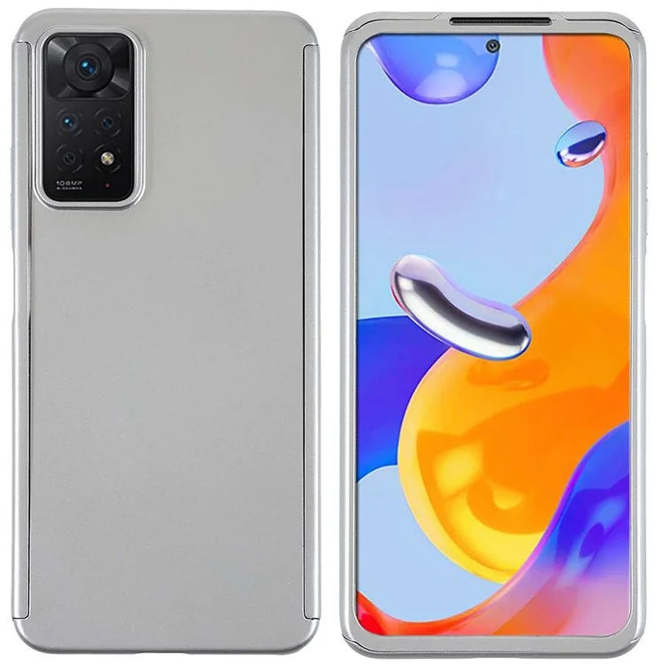 For Xiaomi Redmi Note 11 Pro 4G (MediaTek)  /  Note 11 Pro 5G (Qualcomm)  /  Note 11 Pro+ 5G Phone Case Shockproof Slim Cover with Tempered Glass Screen Protector