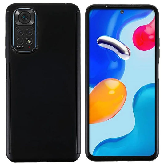 For Xiaomi Redmi Note 11 4G (Qualcomm)  / Xiaomi Redmi Note 11S 4G Phone Case with Tempered Glass Screen Protector Anti-Fall Protective Slim Case