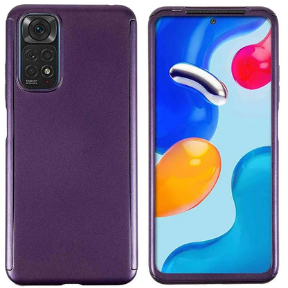 For Xiaomi Redmi Note 11 4G (Qualcomm)  / Xiaomi Redmi Note 11S 4G Phone Case with Tempered Glass Screen Protector Anti-Fall Protective Slim Case