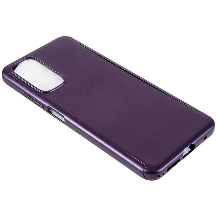 For Xiaomi Redmi Note 11 4G (Qualcomm)  / Xiaomi Redmi Note 11S 4G Phone Case with Tempered Glass Screen Protector Anti-Fall Protective Slim Case