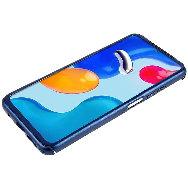 For Xiaomi Redmi Note 11 4G (Qualcomm)  / Xiaomi Redmi Note 11S 4G Phone Case with Tempered Glass Screen Protector Anti-Fall Protective Slim Case