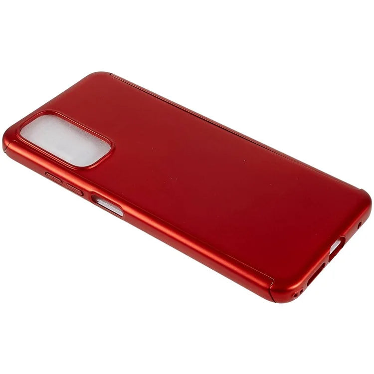 For Xiaomi Redmi Note 11 4G (Qualcomm)  / Xiaomi Redmi Note 11S 4G Phone Case with Tempered Glass Screen Protector Anti-Fall Protective Slim Case