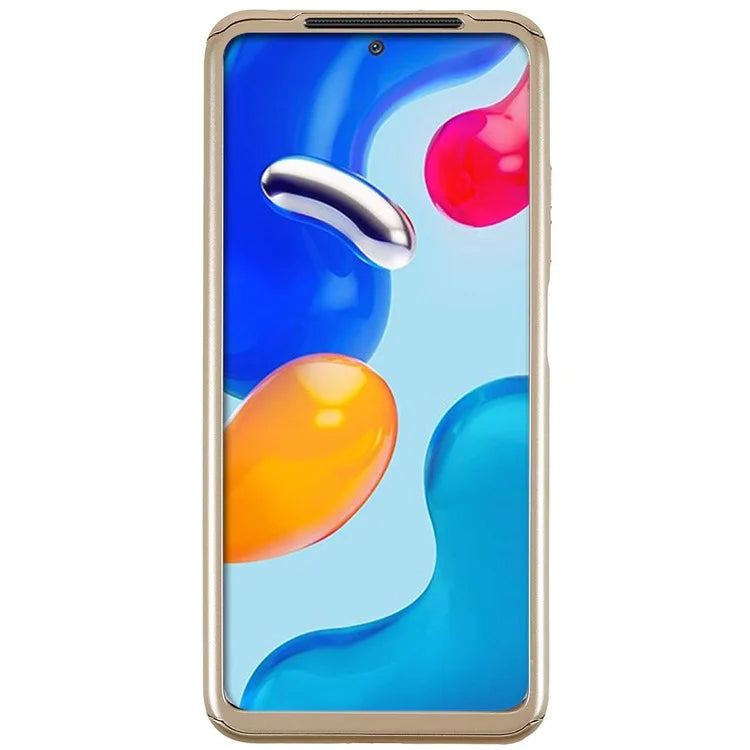 For Xiaomi Redmi Note 11 4G (Qualcomm)  / Xiaomi Redmi Note 11S 4G Phone Case with Tempered Glass Screen Protector Anti-Fall Protective Slim Case
