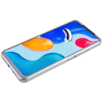 For Xiaomi Redmi Note 11 4G (Qualcomm)  / Xiaomi Redmi Note 11S 4G Phone Case with Tempered Glass Screen Protector Anti-Fall Protective Slim Case