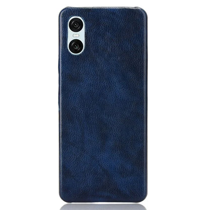For Sony Xperia 10 VI Case Litchi Texture PU Leather Coated PC Phone Cover