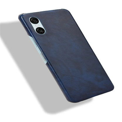 For Sony Xperia 10 VI Case Litchi Texture PU Leather Coated PC Phone Cover