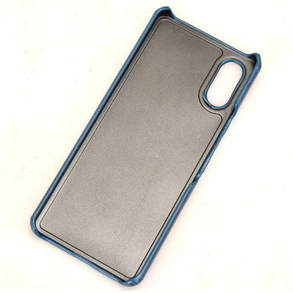 For Sony Xperia 10 VI Case Litchi Texture PU Leather Coated PC Phone Cover