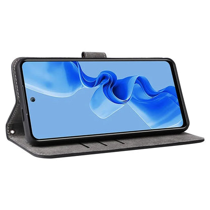 For itel S24 S667LN Case Leather Phone Cover with RFID Blocking Card Slots