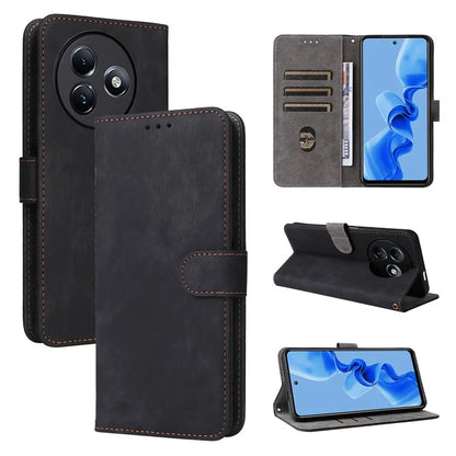 For itel S24 S667LN Case Leather Phone Cover with RFID Blocking Card Slots