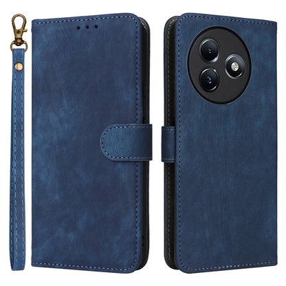 For itel S24 S667LN Case Leather Phone Cover with RFID Blocking Card Slots