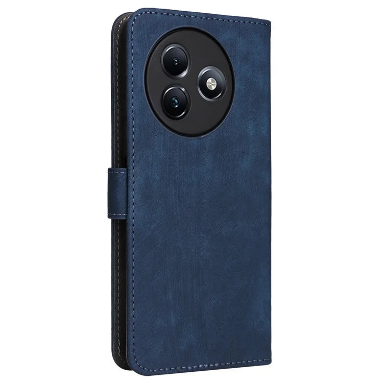 For itel S24 S667LN Case Leather Phone Cover with RFID Blocking Card Slots